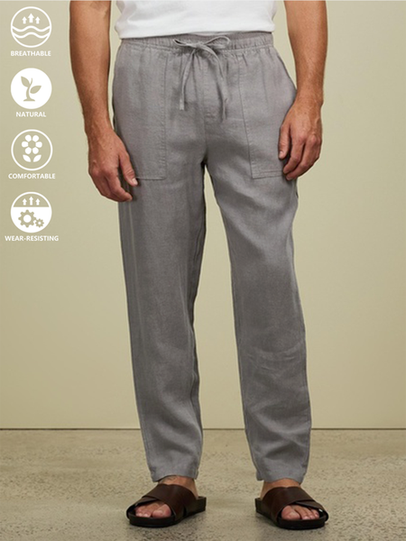 Cotton And linen Style American Casual Basic Wild linen Trousers, As picture, Men's pants
Cotton And linen Style American Casual Basic Wild linen Trousers, As picture, Men's pants