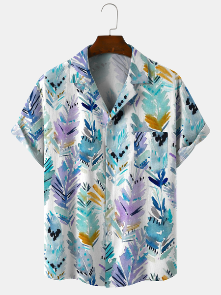 Cotton and Linen Botanical Floral Print Cozy Linen Shirt, As picture, Men's Floral shirt
Cotton and Linen Botanical Floral Print Cozy Linen Shirt, As picture, Men's Floral shirt