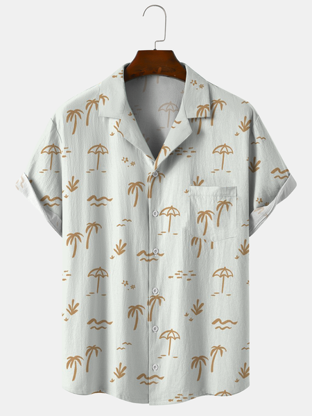 Cotton And Linen Holiday Leisure Short-sleeved Shirt, As picture, Shirts & Blouse
Cotton And Linen Holiday Leisure Short-sleeved Shirt, As picture, Shirts & Blouse