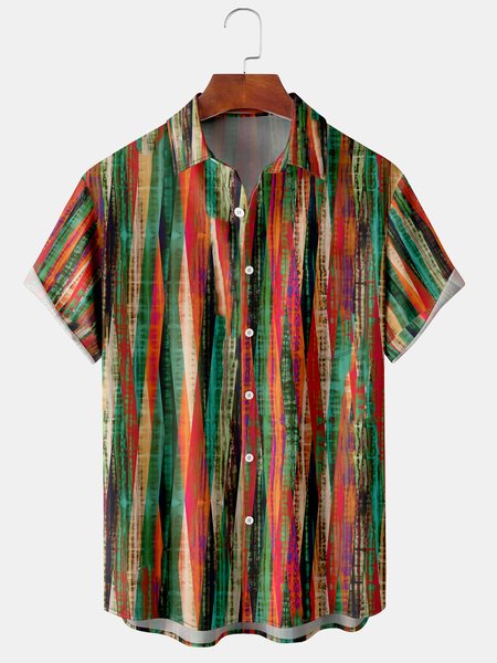 Men's Casual Short Sleeve Hawaiian Shirt with Chest Pocket, Green, Men's basic shirt
Men's Casual Short Sleeve Hawaiian Shirt with Chest Pocket, Green, Men's basic shirt