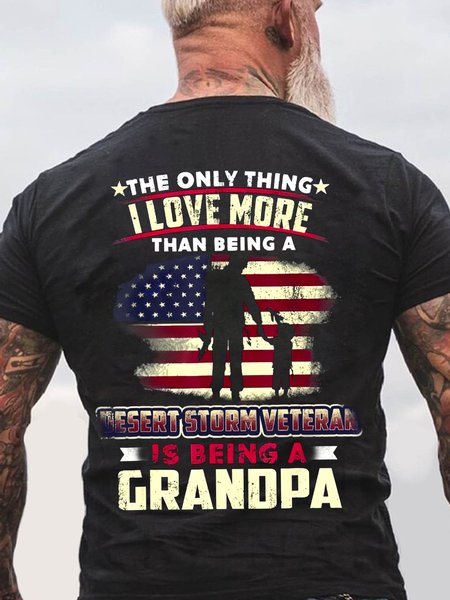 I Am A Veteran – Grandpa Desert Storm Veteran Vintage Short Sleeve Cotton Short Sleeve T-Shirt, Black, T-shirts
I Am A Veteran – Grandpa Desert Storm Veteran Vintage Short Sleeve Cotton Short Sleeve T-Shirt, Black, T-shirts