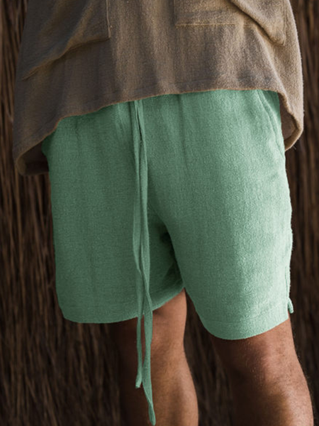 Cotton and linen style American casual basic all-match linen shorts, As picture, Pants
Cotton and linen style American casual basic all-match linen shorts, As picture, Pants