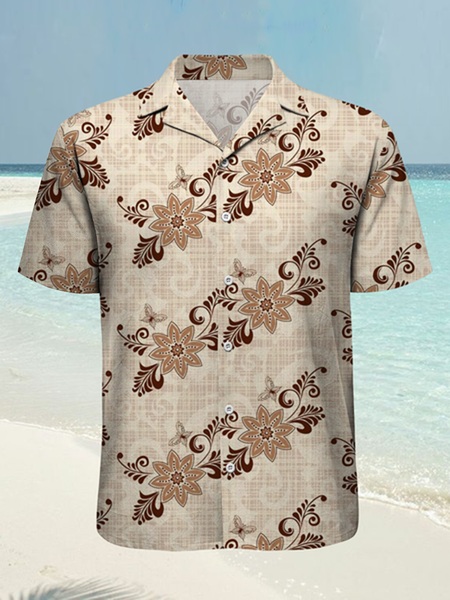 Cotton And Linen Holiday Leisure Short-sleeved Shirt, As picture, Shirts & Blouse
Cotton And Linen Holiday Leisure Short-sleeved Shirt, As picture, Shirts & Blouse