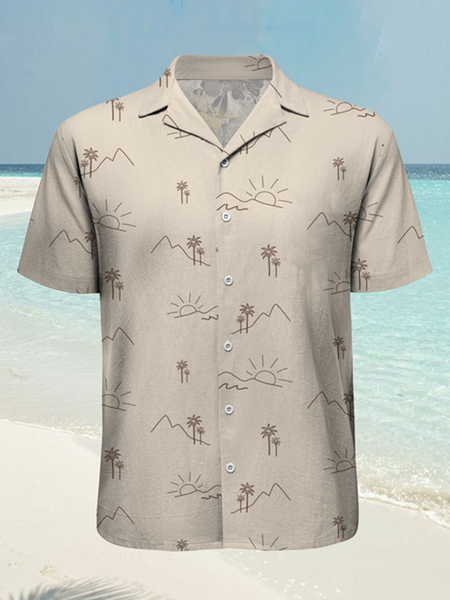 Cotton And Linen Holiday Leisure Short-sleeved Shirt, As picture, Shirts & Blouse
Cotton And Linen Holiday Leisure Short-sleeved Shirt, As picture, Shirts & Blouse