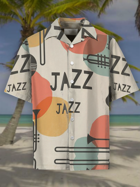 Cotton Linen Style Music Symbol Print Cozy Linen Shirt, As picture, Shirts & Blouse
Cotton Linen Style Music Symbol Print Cozy Linen Shirt, As picture, Shirts & Blouse