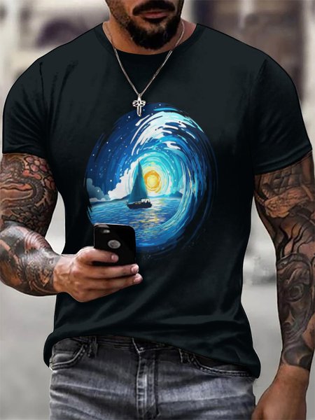 Men‘s 3d Print Planet Ship Outdoor Tie Dye Short Sleeve Short Sleeve T-Shirt, As picture, T-shirts
Men‘s 3d Print Planet Ship Outdoor Tie Dye Short Sleeve Short Sleeve T-Shirt, As picture, T-shirts