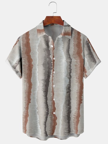 Men's Geometric Print Casual Short Sleeve Hawaiian Shirt with Chest Pocket, Gray, Men's Floral shirt
Men's Geometric Print Casual Short Sleeve Hawaiian Shirt with Chest Pocket, Gray, Men's Floral shirt