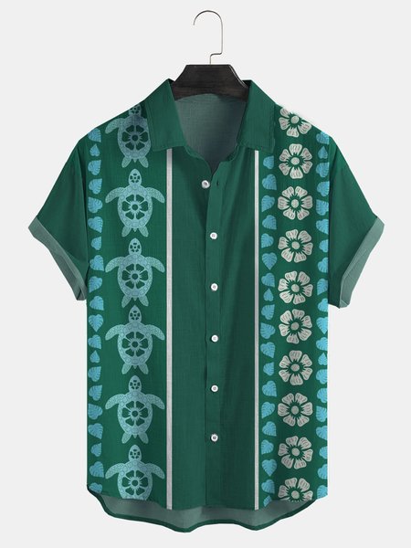 Cotton And Linen Holiday Leisure Short-sleeved Shirt, As picture, Men's Floral shirt
Cotton And Linen Holiday Leisure Short-sleeved Shirt, As picture, Men's Floral shirt