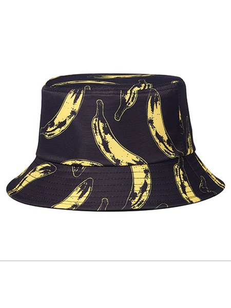 Men's Holiday Street Personality Banana Print Bucket Hat, Black, Men Hats &Scarves&Gloves
Men's Holiday Street Personality Banana Print Bucket Hat, Black, Men Hats &Scarves&Gloves