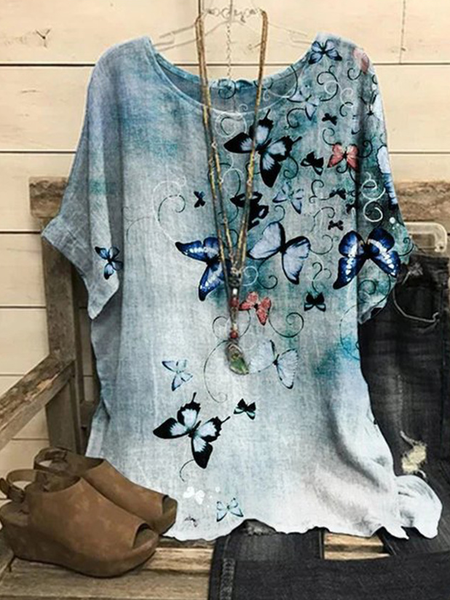 Animal Butterfly cotton leprosy holiday jacket, Multicolor, Shirts & Blouses
Animal Butterfly cotton leprosy holiday jacket, Multicolor, Shirts & Blouses