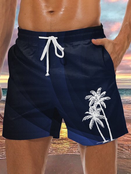 Men's Coconut Tree Element Graphic Print Casual Vacation Beach Shorts, Blue, Men's shorts
Men's Coconut Tree Element Graphic Print Casual Vacation Beach Shorts, Blue, Men's shorts