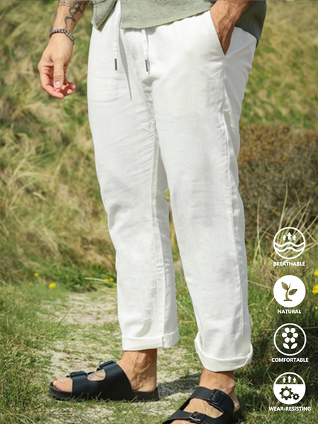 Cotton Linen Style American Casual Basic Multifunctional Linen Trousers, As picture, Men's pants
Cotton Linen Style American Casual Basic Multifunctional Linen Trousers, As picture, Men's pants