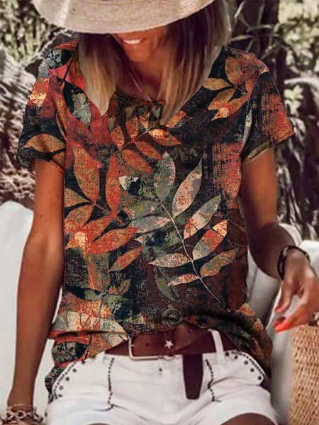 Casual Tops, Brown, Shirts & Blouses