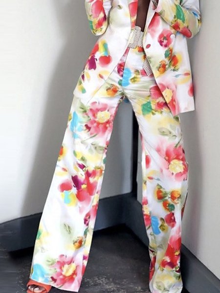 Daily Long High Waist Urban Fashion Pants, White, Wide Leg Pants
Daily Long High Waist Urban Fashion Pants, White, Wide Leg Pants