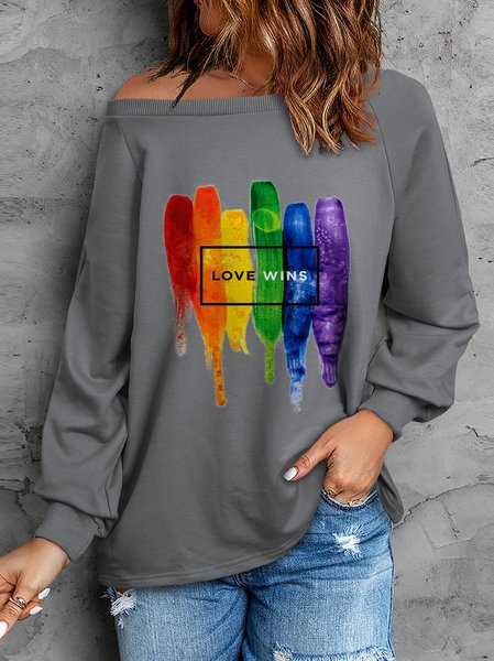 Casual Geometric Regular Fit Text Letters Sweatshirts, Gray, Sweatshirts & Hoodies
Casual Geometric Regular Fit Text Letters Sweatshirts, Gray, Sweatshirts & Hoodies