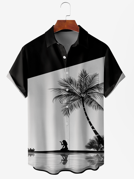 Men's Ocean Coconut Print Anti-Wrinkle Moisture Wicking Fabric Fashion Hawaiian Lapel Short Sleeve Shirts, Black, Men's Floral shirt
Men's Ocean Coconut Print Anti-Wrinkle Moisture Wicking Fabric Fashion Hawaiian Lapel Short Sleeve Shirts, Black, Men's Floral shirt