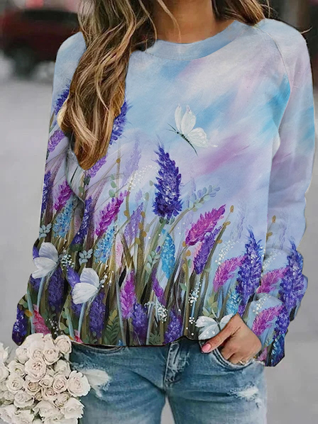 Casual Butterfly Raglan Sleeve Crew Neck Sweatshirts, Multicolor, Sweatshirts & Hoodies
Casual Butterfly Raglan Sleeve Crew Neck Sweatshirts, Multicolor, Sweatshirts & Hoodies