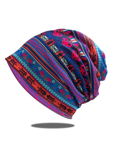 Scarf/Hat Dual Purpose Ethnic Pattern/Paisley Pattern Knitted Hat, Blue & red, Hats & Headwear
Scarf/Hat Dual Purpose Ethnic Pattern/Paisley Pattern Knitted Hat, Blue & red, Hats & Headwear