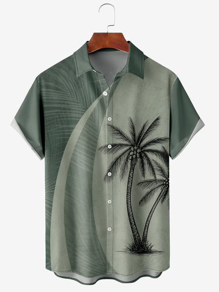 Mens Hawaiian Botanical Print Moisture Wicking Short Sleeve Shirt Lapel Top, Green, Men's Floral shirt
Mens Hawaiian Botanical Print Moisture Wicking Short Sleeve Shirt Lapel Top, Green, Men's Floral shirt