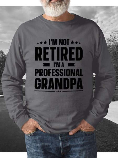 I'm Not Retired I'm A Professional Grandpa Men's Sweatshirt, Gray, Hoodies&Sweatshirts
I'm Not Retired I'm A Professional Grandpa Men's Sweatshirt, Gray, Hoodies&Sweatshirts
