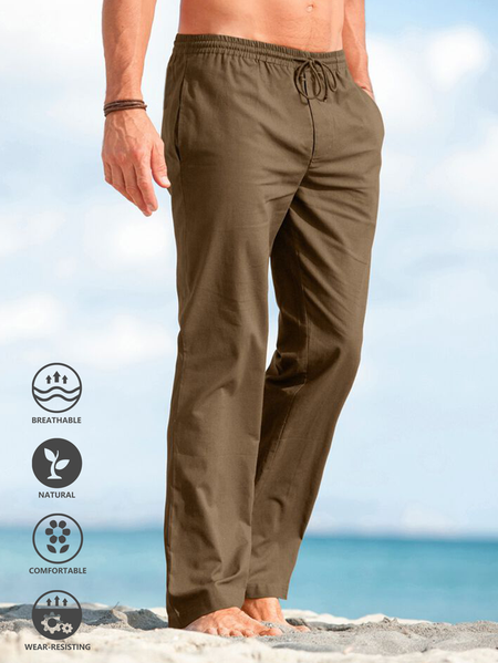 Cotton And linen Style American Casual Basic Wild linen Trousers, As picture, Men's pants
Cotton And linen Style American Casual Basic Wild linen Trousers, As picture, Men's pants