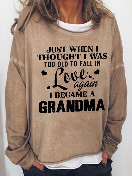 Funny Grandma gift with funny quote Simple Sweatshirts, Khaki, Hoodies&Sweatshirts
Funny Grandma gift with funny quote Simple Sweatshirts, Khaki, Hoodies&Sweatshirts