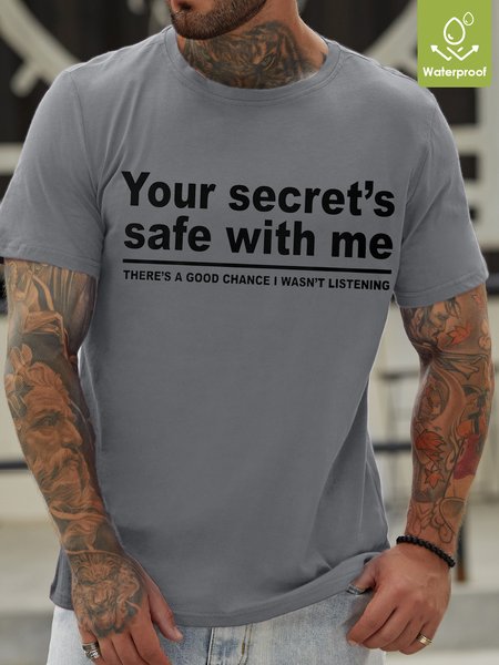 Mens Is Safe I Wasn't Listening Sarcastic Casual Crew Neck T-Shirt, Light gray, T-shirts
Mens Is Safe I Wasn't Listening Sarcastic Casual Crew Neck T-Shirt, Light gray, T-shirts