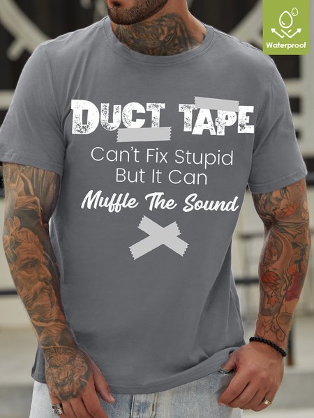 Womens Duct Tape Cant Fix Stupid Funny Letters Crew Neck T-Shirt, Light gray, T-shirts
Womens Duct Tape Cant Fix Stupid Funny Letters Crew Neck T-Shirt, Light gray, T-shirts