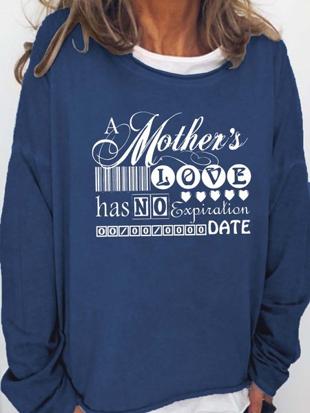 Women Family Mother Love Casual Loose Text Letters Sweatshirts, Deep blue, Hoodies&Sweatshirts
Women Family Mother Love Casual Loose Text Letters Sweatshirts, Deep blue, Hoodies&Sweatshirts