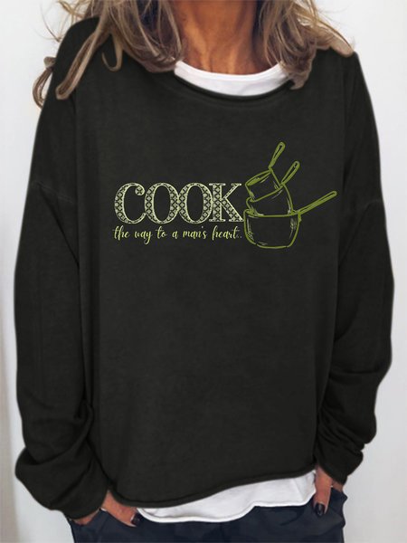 Lilicloth X Vithya Cook The Way To A Man's Heart Women's Sweatshirt, Black, Hoodies&Sweatshirts
Lilicloth X Vithya Cook The Way To A Man's Heart Women's Sweatshirt, Black, Hoodies&Sweatshirts