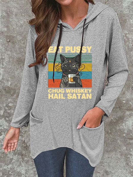 Casual Animal Autumn Hoodie Daily Long sleeve Cotton-Blend H-Line Regular Sweatshirts for Women, Gray, Hoodies & Sweatshirts
Casual Animal Autumn Hoodie Daily Long sleeve Cotton-Blend H-Line Regular Sweatshirts for Women, Gray, Hoodies & Sweatshirts