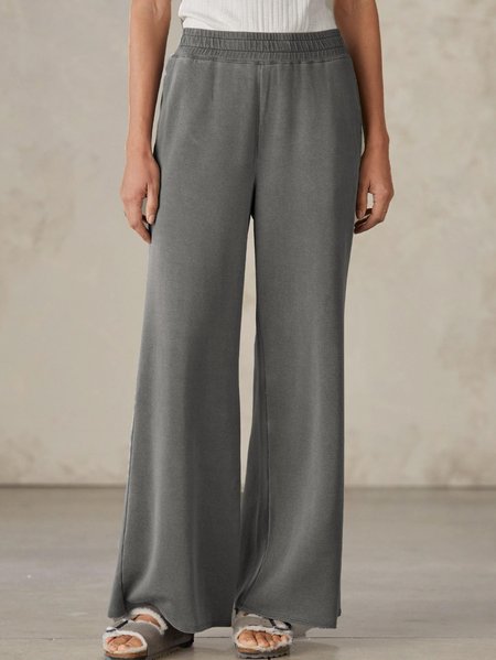 Casual Regular Fit Casual Pants, Gray, Pants