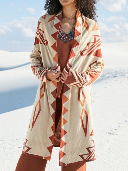 Geometric Casual Autumn Micro-Elasticity Daily Open Front Long sleeve Cotton-Blend H-Line Other Coat for Women, Multicolor, Outerwear
Geometric Casual Autumn Micro-Elasticity Daily Open Front Long sleeve Cotton-Blend H-Line Other Coat for Women, Multicolor, Outerwear