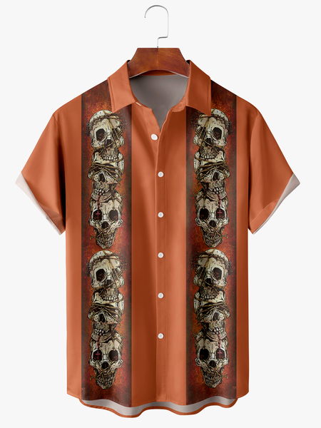Men's Halloween Pumpkin Print Anti-Wrinkle Moisture Wicking Fabric Fashion Hawaiian Lapel Short Sleeve Shirt, Orange, Short Sleeve Shirts
Men's Halloween Pumpkin Print Anti-Wrinkle Moisture Wicking Fabric Fashion Hawaiian Lapel Short Sleeve Shirt, Orange, Short Sleeve Shirts