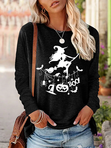 Casual Autumn Halloween Daily Halloween Crew Neck Regular Medium Elasticity Regular Size T-shirt for Women, Deep gray, T-Shirts
Casual Autumn Halloween Daily Halloween Crew Neck Regular Medium Elasticity Regular Size T-shirt for Women, Deep gray, T-Shirts