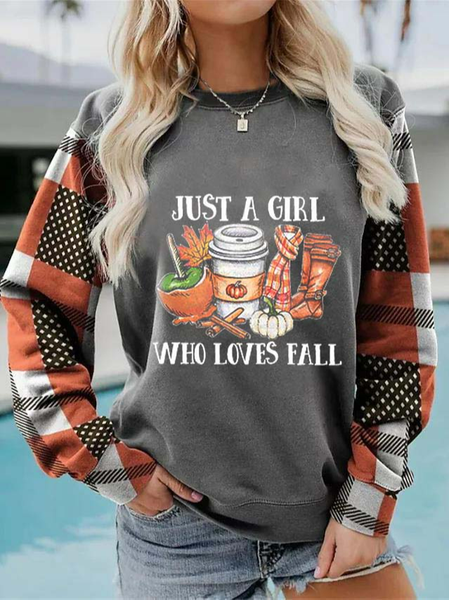 Women Casual Plaid Autumn Polyester Loose Crew Neck Regular Regular Regular Size Sweatshirt, Gray, Hoodies & Sweatshirts
Women Casual Plaid Autumn Polyester Loose Crew Neck Regular Regular Regular Size Sweatshirt, Gray, Hoodies & Sweatshirts