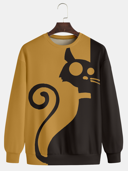 Men's Black Halloween Print Fashion Round Neck Long Sleeve Sweatshirt, Hoodies&Sweatshirts
Men's Black Halloween Print Fashion Round Neck Long Sleeve Sweatshirt, Hoodies&Sweatshirts