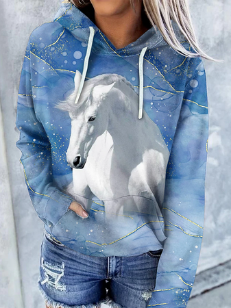 Women Casual Animal Autumn Hoodie Micro-Elasticity Daily Long sleeve H-Line Regular Size Sweatshirts, Blue, Sweatshirts & Hoodies
Women Casual Animal Autumn Hoodie Micro-Elasticity Daily Long sleeve H-Line Regular Size Sweatshirts, Blue, Sweatshirts & Hoodies