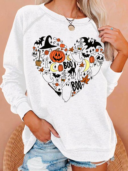 Womens Cute Halloween Doodle Heart Collage I Love Halloween Casual Crew Neck Sweatshirts, White, Hoodies&Sweatshirts
Womens Cute Halloween Doodle Heart Collage I Love Halloween Casual Crew Neck Sweatshirts, White, Hoodies&Sweatshirts