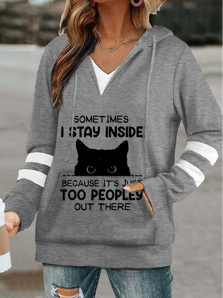 Women Casual Text Letters Autumn Hoodie Daily Loose Cotton-Blend Regular Regular Size Sweatshirts, Gray, Hoodies & Sweatshirts
Women Casual Text Letters Autumn Hoodie Daily Loose Cotton-Blend Regular Regular Size Sweatshirts, Gray, Hoodies & Sweatshirts