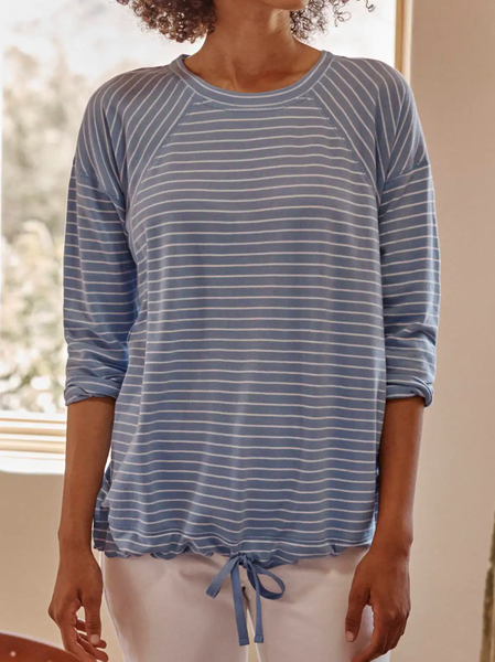 Striped Casual Autumn Daily Regular Fit Crew Neck Cotton-Blend Regular Regular Size T-shirt for Women, Blue, T-Shirts
Striped Casual Autumn Daily Regular Fit Crew Neck Cotton-Blend Regular Regular Size T-shirt for Women, Blue, T-Shirts