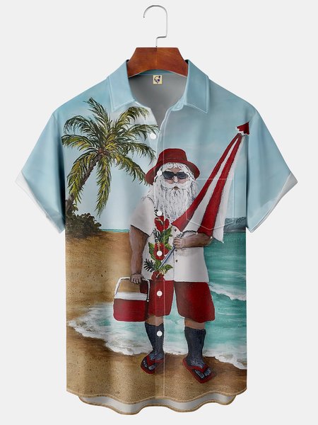 Men's Casual Short Sleeve Hawaiian Shirt with Chest Pocket, Blue, Short Sleeve Shirts
Men's Casual Short Sleeve Hawaiian Shirt with Chest Pocket, Blue, Short Sleeve Shirts