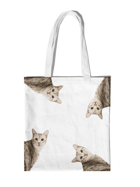 3D Cat Shopping Tote, Color4, Bags
3D Cat Shopping Tote, Color4, Bags