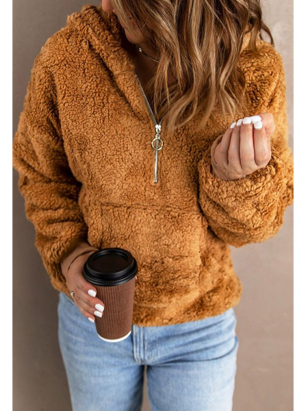 Casual Plain Winter V neck Micro-Elasticity Long sleeve Regular H-Line Regular Size Sweatshirts for Women, Brown, Hoodies & Sweatshirts
Casual Plain Winter V neck Micro-Elasticity Long sleeve Regular H-Line Regular Size Sweatshirts for Women, Brown, Hoodies & Sweatshirts