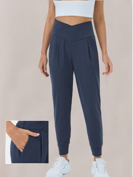 Women Casual Plain Autumn Daily Elastic Band Turnip Pants Cotton-Blend H-Line Regular SweatPants, Blue, Pants
Women Casual Plain Autumn Daily Elastic Band Turnip Pants Cotton-Blend H-Line Regular SweatPants, Blue, Pants