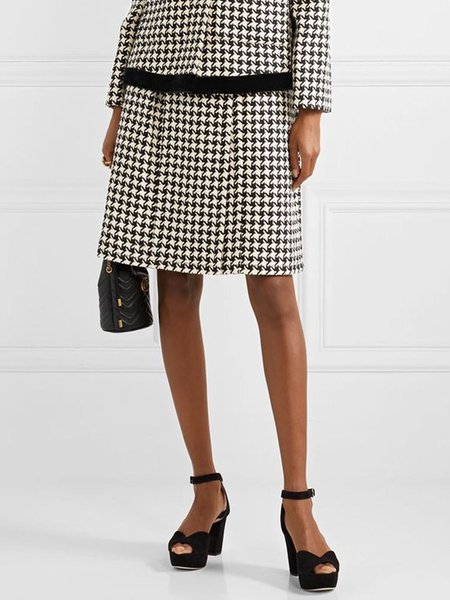 Women Geometric Autumn Elegant Zipper No Elasticity Daily Regular Fit Skirt Regular Skirt, Black, Skirts
Women Geometric Autumn Elegant Zipper No Elasticity Daily Regular Fit Skirt Regular Skirt, Black, Skirts