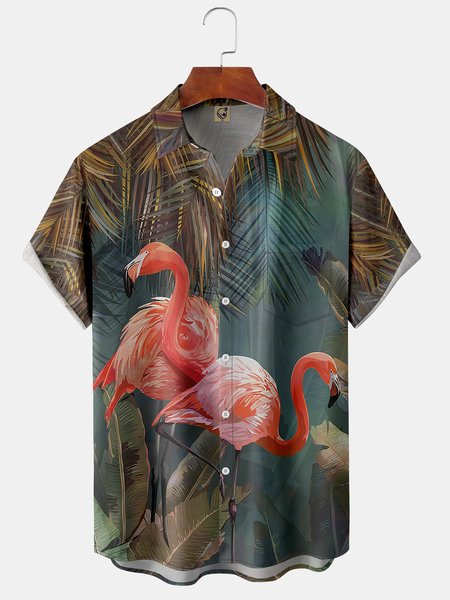 Men's Casual Short Sleeve Hawaiian Shirt with Chest Pocket Print, Red, Short Sleeve Shirts
Men's Casual Short Sleeve Hawaiian Shirt with Chest Pocket Print, Red, Short Sleeve Shirts