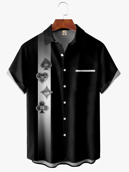Men's Geometric Art Print Fashion Hawaiian Lapel Short Sleeve Shirt, Black, Short Sleeve Shirts
Men's Geometric Art Print Fashion Hawaiian Lapel Short Sleeve Shirt, Black, Short Sleeve Shirts