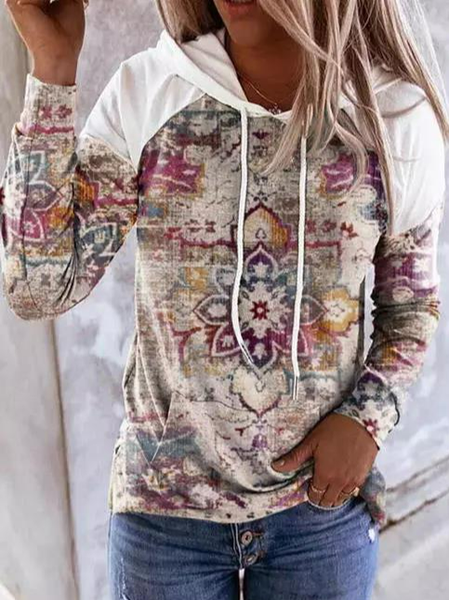 Casual Ethnic Floral Long Sleeve Kangaroo Pocket Hoodie, Multicolor, Sweatshirts & Hoodies
Casual Ethnic Floral Long Sleeve Kangaroo Pocket Hoodie, Multicolor, Sweatshirts & Hoodies
