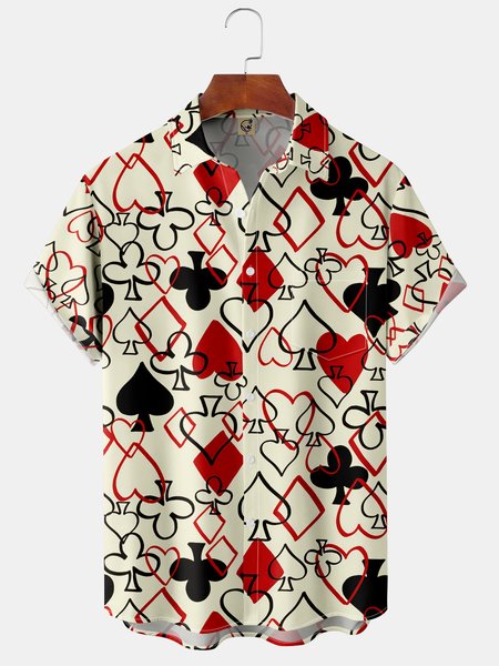 Men's Casual Short Sleeve Hawaiian Shirt with Chest Pocket Print, Red, Short Sleeve Shirts
Men's Casual Short Sleeve Hawaiian Shirt with Chest Pocket Print, Red, Short Sleeve Shirts